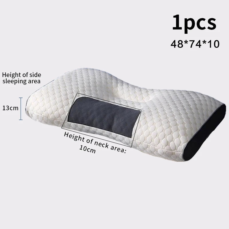 Almohada Cervical Ortopédica Azul Oscuro