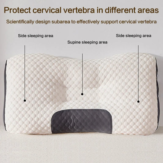 Almohada Cervical Ortopédica Azul Oscuro