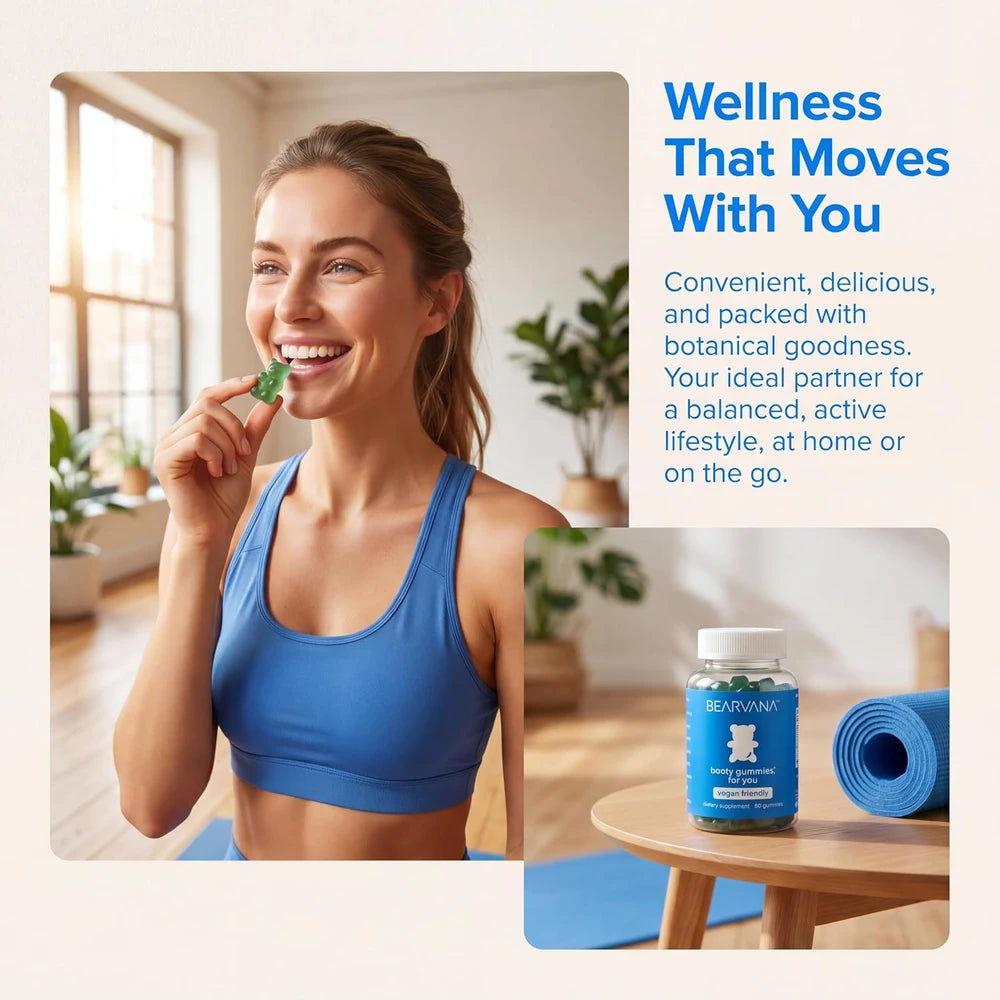 BEARVANA Peach Support Women Multivitamin Gummies