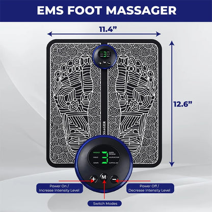 Almohadilla de Masaje EMS para Pies