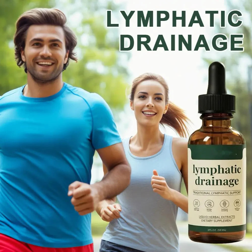 Gotas de Drenaje Linfático Fórmula Herbal
