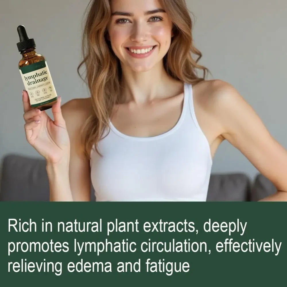 Gotas de Drenaje Linfático Fórmula Herbal