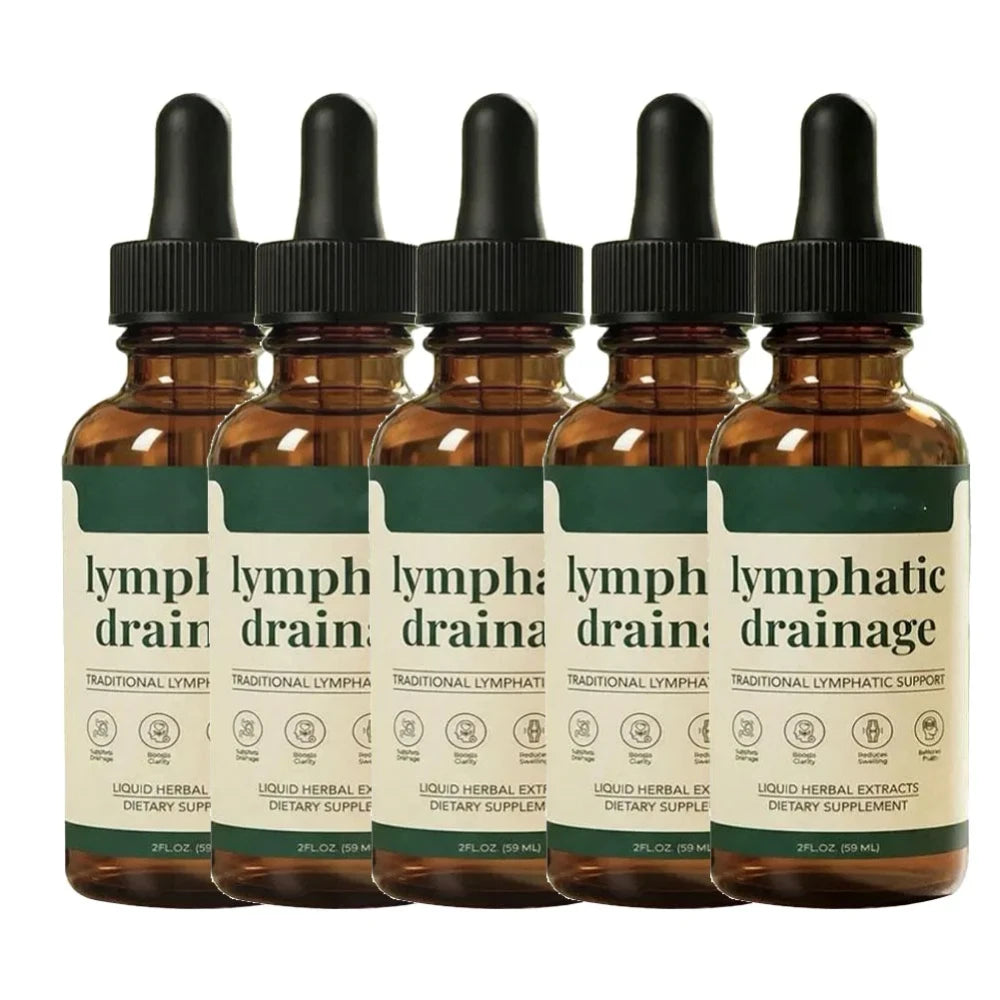 Gotas de Drenaje Linfático Fórmula Herbal