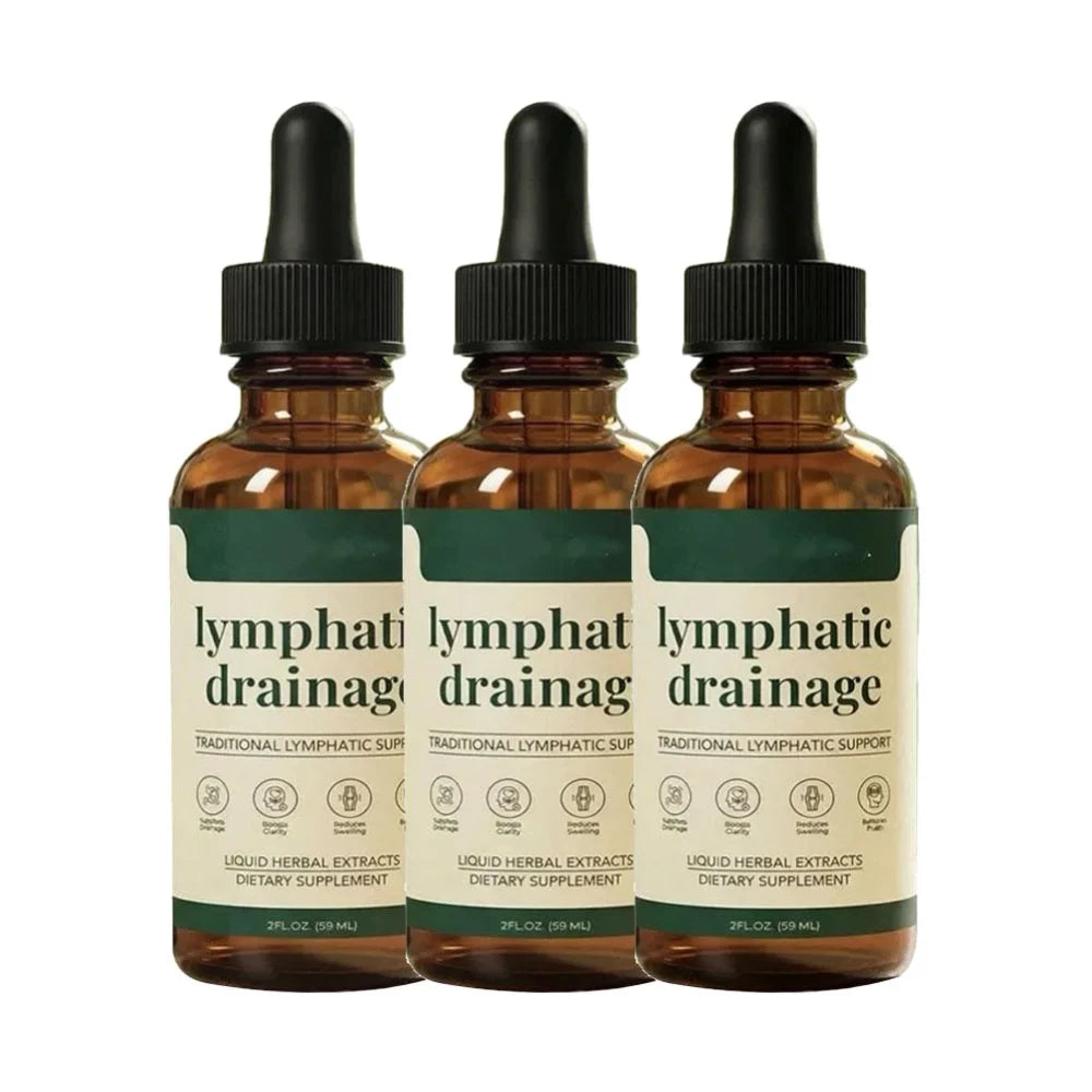 Gotas de Drenaje Linfático Fórmula Herbal