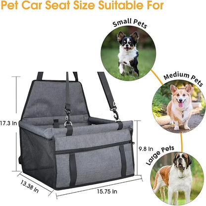 Fundda Plegable para Asiento de Auto para Perros