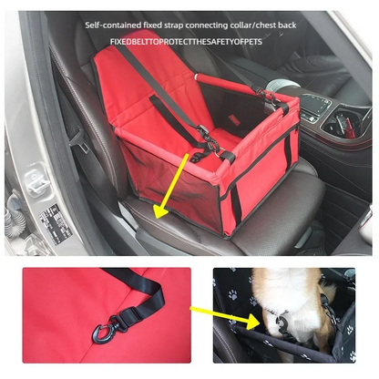 Fundda Plegable para Asiento de Auto para Perros