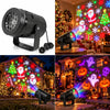 Proyector Navideño de Copos de Nieve