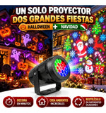 Proyector Navideño de Copos de Nieve