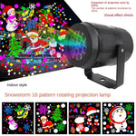 Proyector Navideño de Copos de Nieve