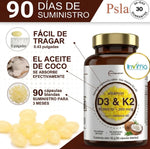 Suplemento Vitamina D3 K2