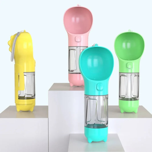 Dispensador Portatil de Agua y Comida para Perros