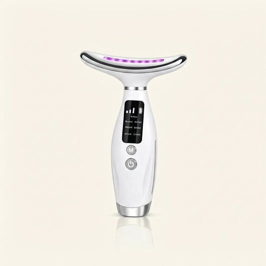 Masajeador Facial y Cuello LED 6 Colores